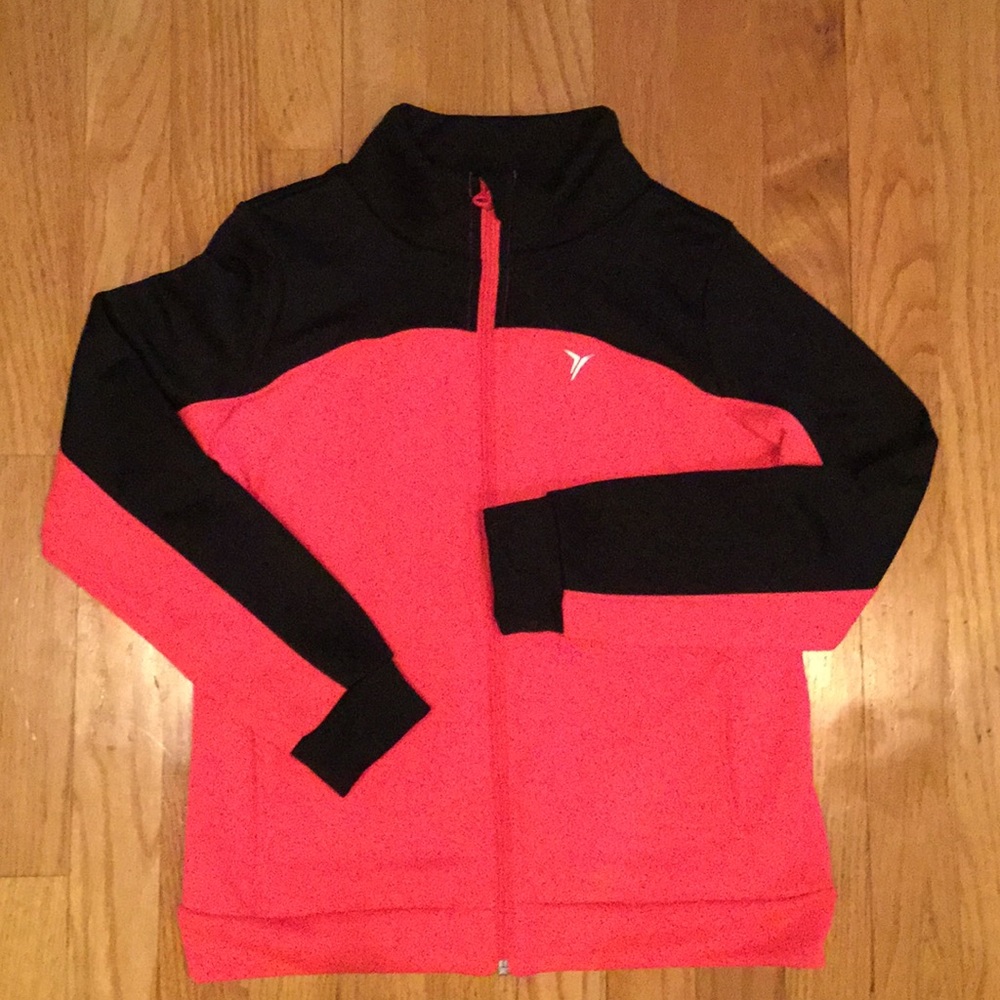 Girls zipper up sweatshirt